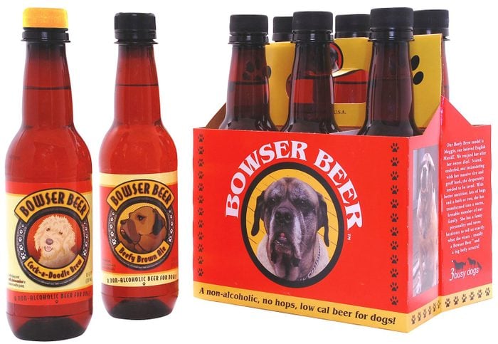 La bière pour chiens.