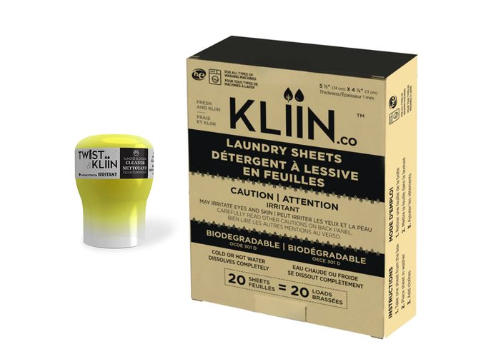 Les produits Kliin sont des produits nettoyants écologiques.