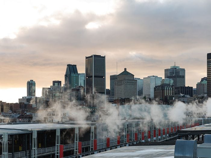 Montréal est l'une des villes les plus polluées du Canada.