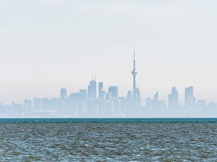 Toronto est l'une des villes les plus polluées du Canada.