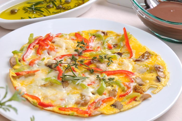 Une recette d'omelette à l'européenne.