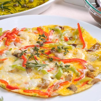 Une recette d'omelette à l'européenne.