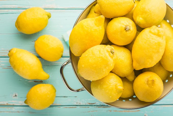 Le citron est l'un des agrumes les plus utilisés.