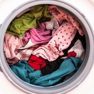 Erreur de lavage: ne pas retourner les vêtements