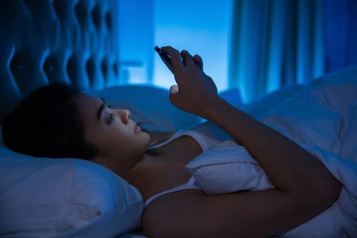 N'utilisez pas votre téléphone avant de vous coucher.