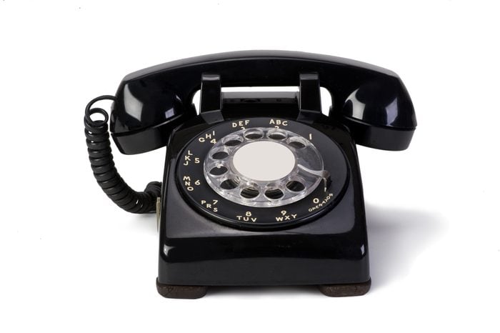 Le bon vieux téléphone