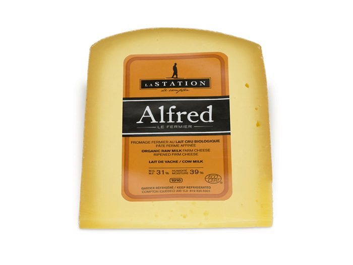 Alfred Le Fermier fait partie des fromages du Québec à découvrir.