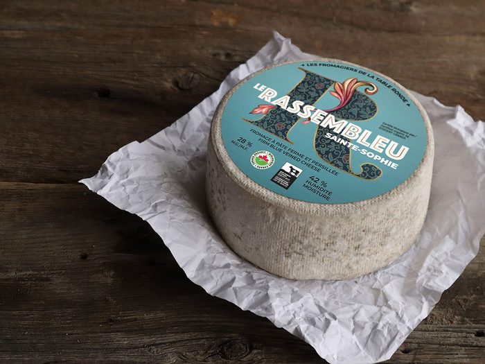 Le Rassembleu fait partie des fromages du Québec à découvrir.