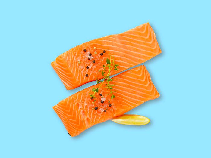 Mangez des poissons gras pour lutter contre le rhume et la grippe.