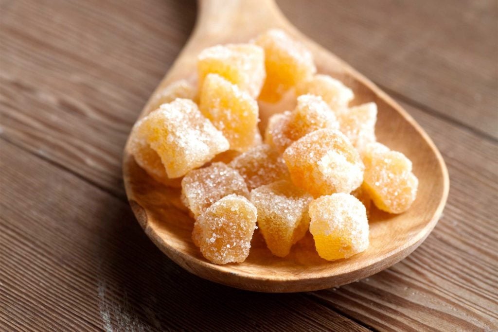 Les sucreries au gingembre aident à soulager les nausées