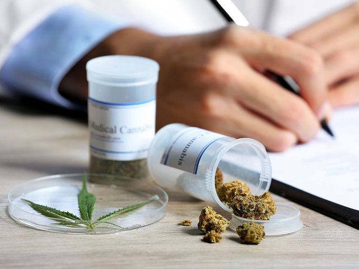 L'usage médical du cannabis dans le cas de douleurs chroniques.
