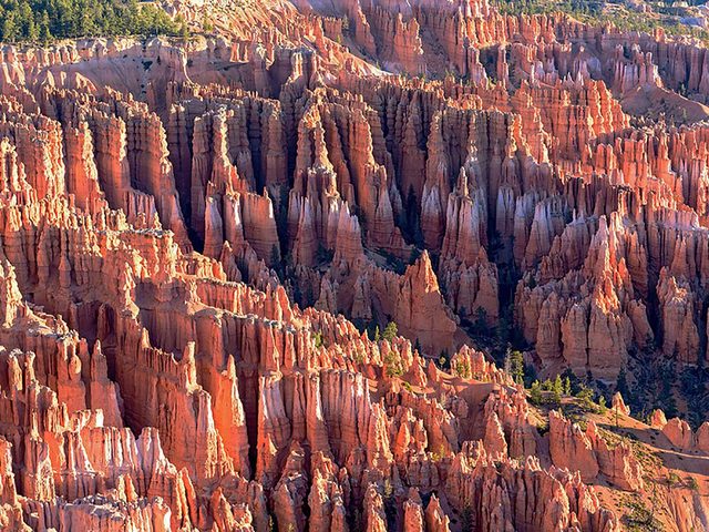Formation rocheuse: Hoodoos en Utah dtient le plus grand nombre de chemines de fes au monde.