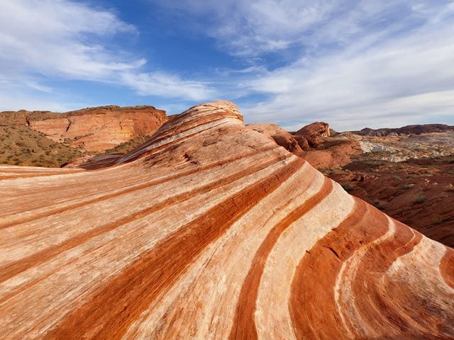 Le parc d'tat de la Valle de feu au Nevada est l'une des plus belles formations rocheuses naturelles  travers le monde.