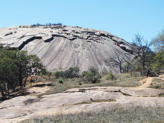 La roche enchante au Texas est l'une des plus belles formations rocheuses naturelles  travers le monde.