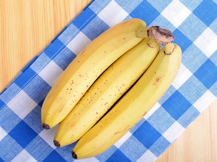 Quoi manger avant un entrainement: une banane.