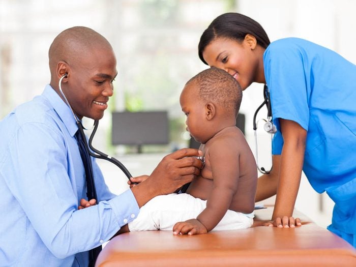Pour toutes questions sur l'allaitement, demandez de l'aide à une infirmière.