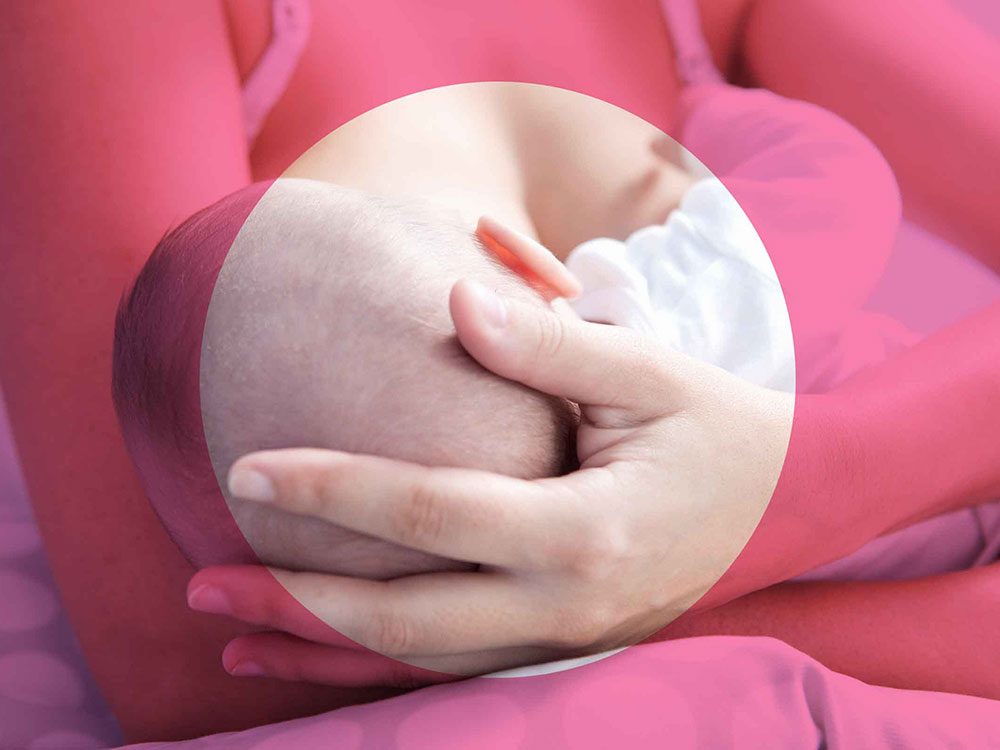 L'allaitement peut causer une douleur aux seins.