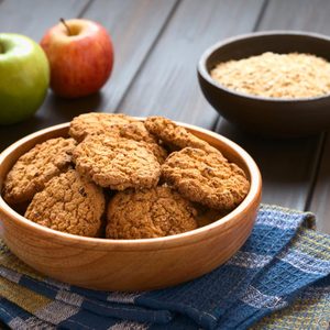 Recette de biscuits croquants aux pommes et au muesli