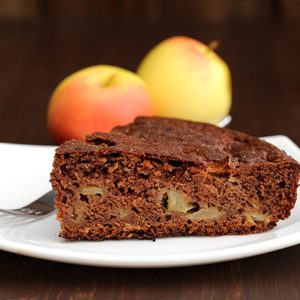 La meilleure recette de gâteau au chocolat, aux pommes et aux raisins secs