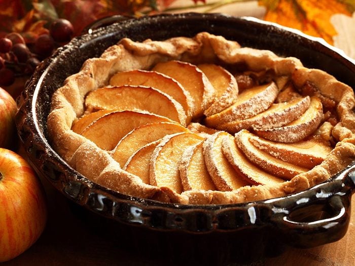 Recettes avec des pommes: essayez la tarte suprême.