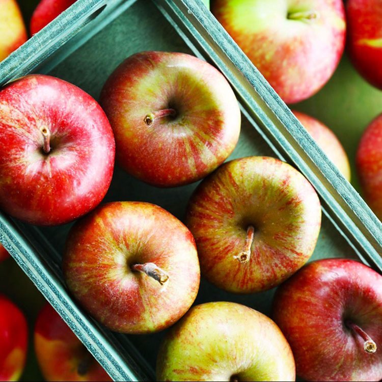 Les pommes font parties des fruits et légumes d'automne.