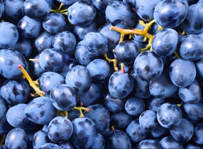 Profitez des fruits et légumes: le raisin.