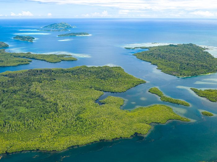 Les îles Salomon risquent de disparaître.