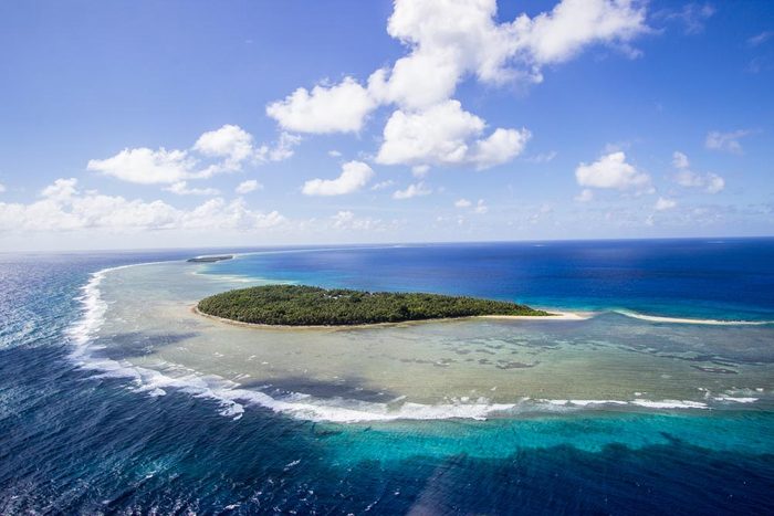 Les îles de la Micronésie font parties des îles qui disparaîtront d’ici 80 ans.