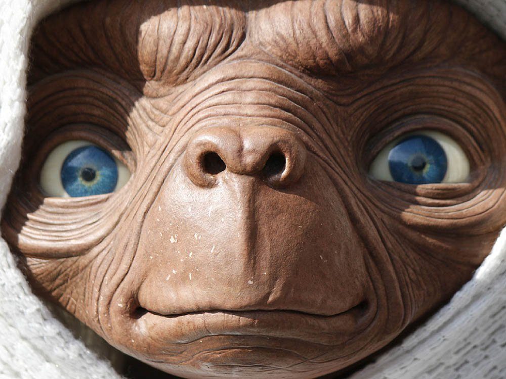 Objets volés les plus étranges: une statue d’E.T l’extraterrestre.
