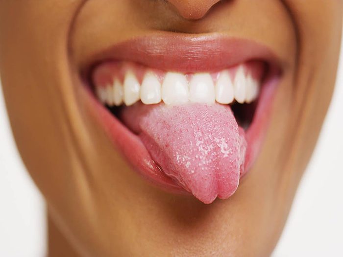 La langue est l’une des parties du corps que vous ne lavez pas assez.