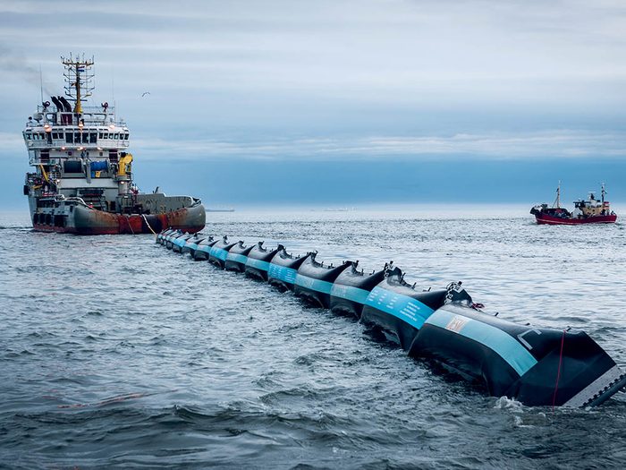 Pollution marine: le premier test du projet Ocean Cleanup est lancé en 2015.