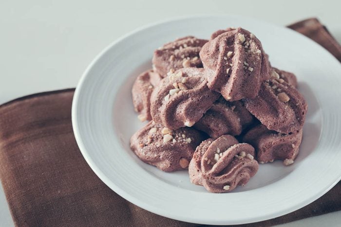 Dégustez des biscuits santé façon meringue.
