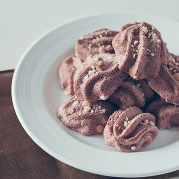 Dégustez des biscuits santé façon meringue.