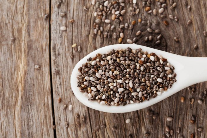 Pour une alimentation anti-inflammatoire, consommez des graines de chia.