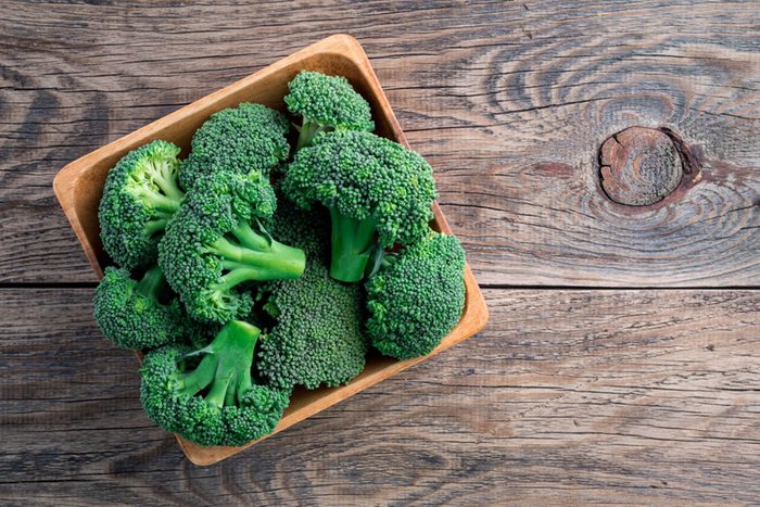 Pour une alimentation anti-inflammatoire, mangez du brocoli.