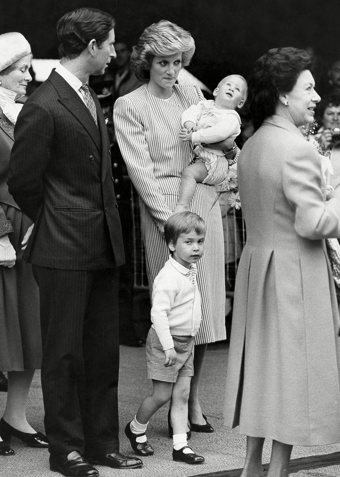 Famille royale : photo de la princesse Margaret et son neveu, le prince de Galles.