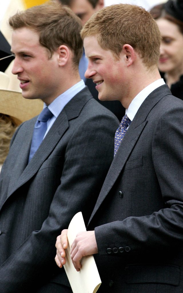 Famille royale : photo de William et Harry lors la clbration de l'anniversaire de leur grand-mre.