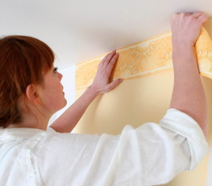 Votre maison vous fait vieillir si vous avez des bordures en papier peint.