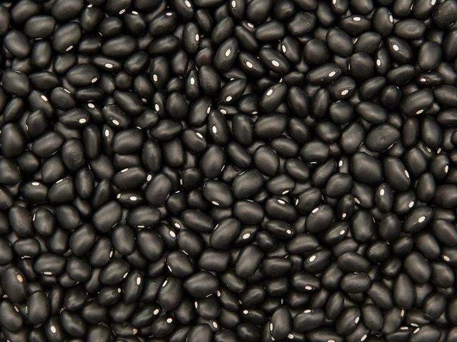 Potassium: des haricots noirs.