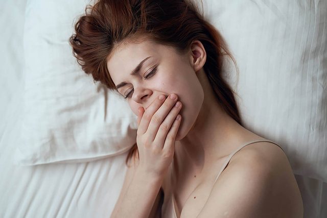 Raction du corps le matin : vous avez mauvaise haleine.