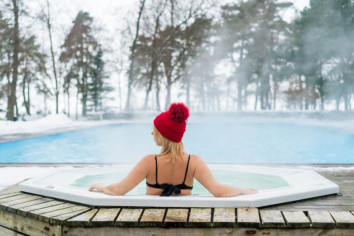 Hiver froid : bain nordique