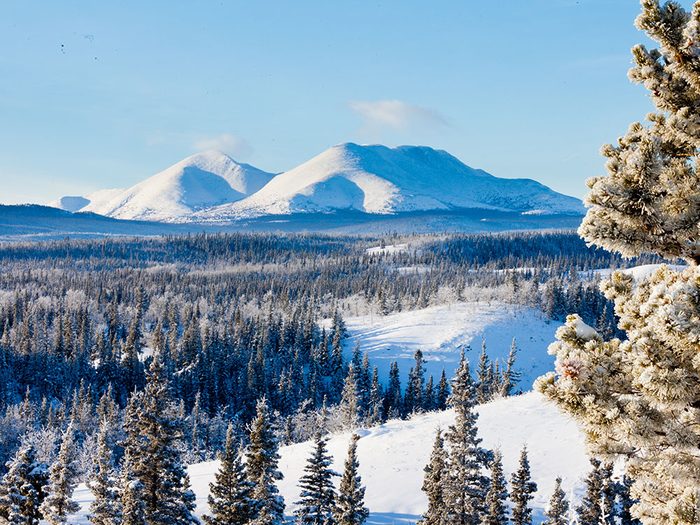 Snag, au Yukon, est l'un des endroits les plus froids au Canada.