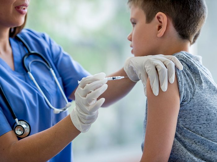 Mythe sur la santé: le vaccin contre la grippe peut vous donner la grippe.