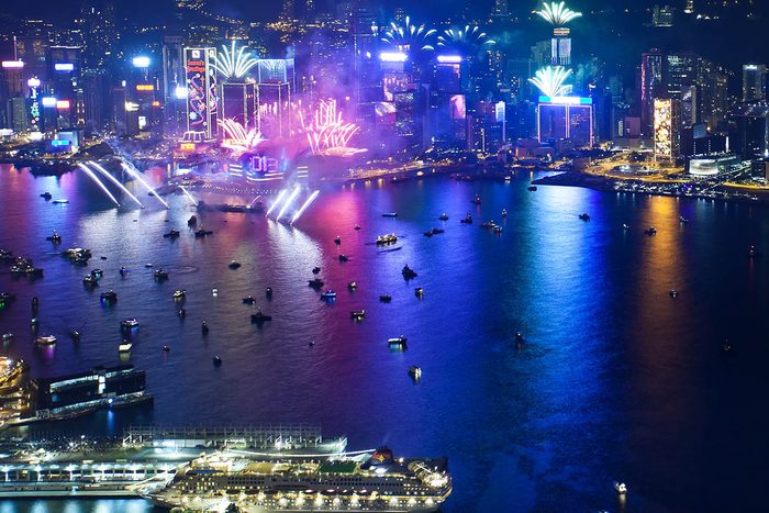Nouvel an à Hong Kong