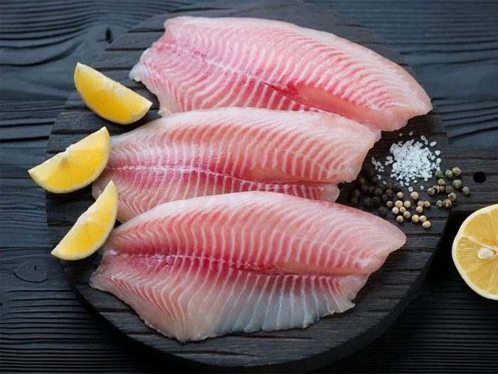 Le Tilapia fait partie des poissons que vous devriez éviter de manger.