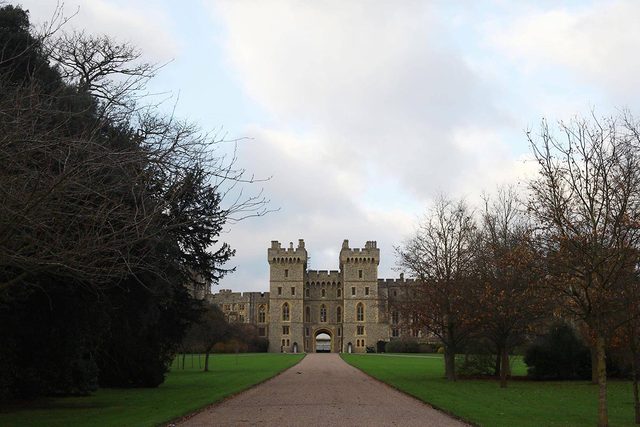 Le chteau de Windsor abrite des dpouilles de monarques.