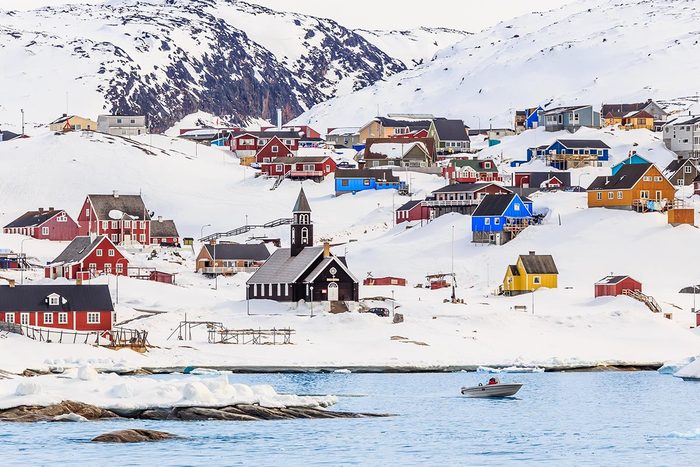 En hiver, partez pour le Groenland.