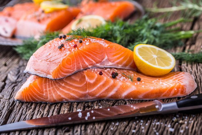 En cas de problèmes de concentration, mangez du saumon.