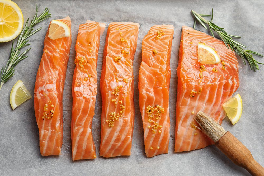 Aliment anti-cellulite : le saumon.