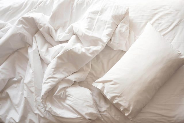 Pour mieux dormir, changez vos draps rgulirement.